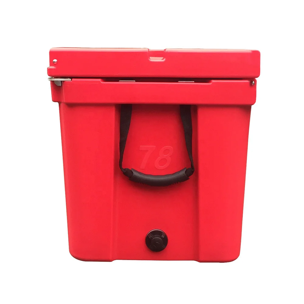 Oem 100l Foldable Cooler Box Insulated Waterproof Cooler Box With Wheel