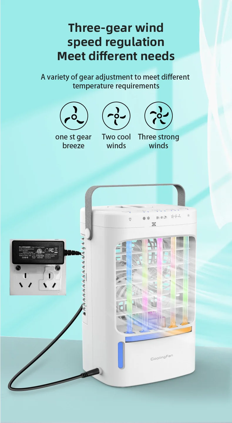 Desktop Small Air Conditioner, USB, Portable - detail 22