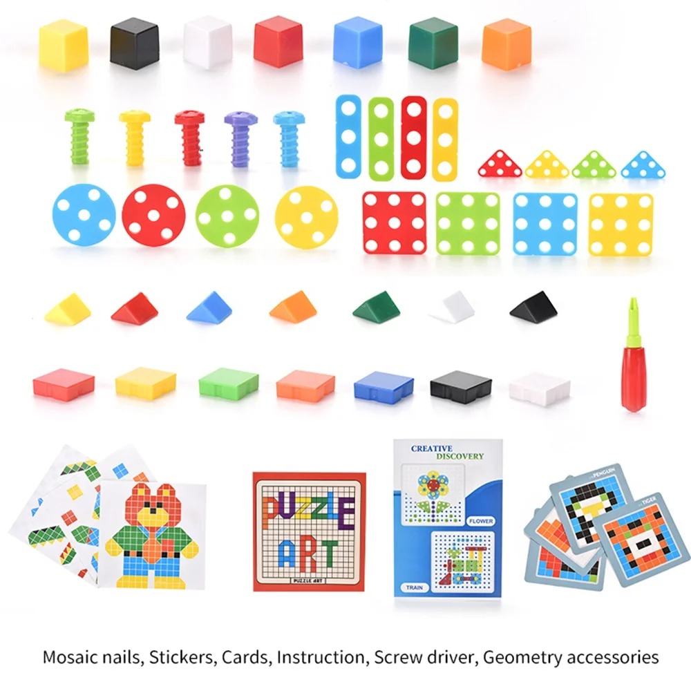 KingbeefLIU Puzzle Ongles Champignons Colorés 12 Photos Mosaïque Puzzle  Enfants Enfants Jouet Éducatif : : Jeux et Jouets