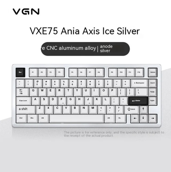 VGNVXE75メカニカルキーボードアルミニウム合金3モードワイヤレス