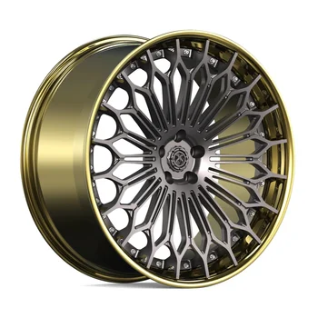 Customized Performance 2-Piece Forged Alloy Wheels 6061 T6 for BMW Rolls Royce Compatible 40mm ET 25mm ET New Condition