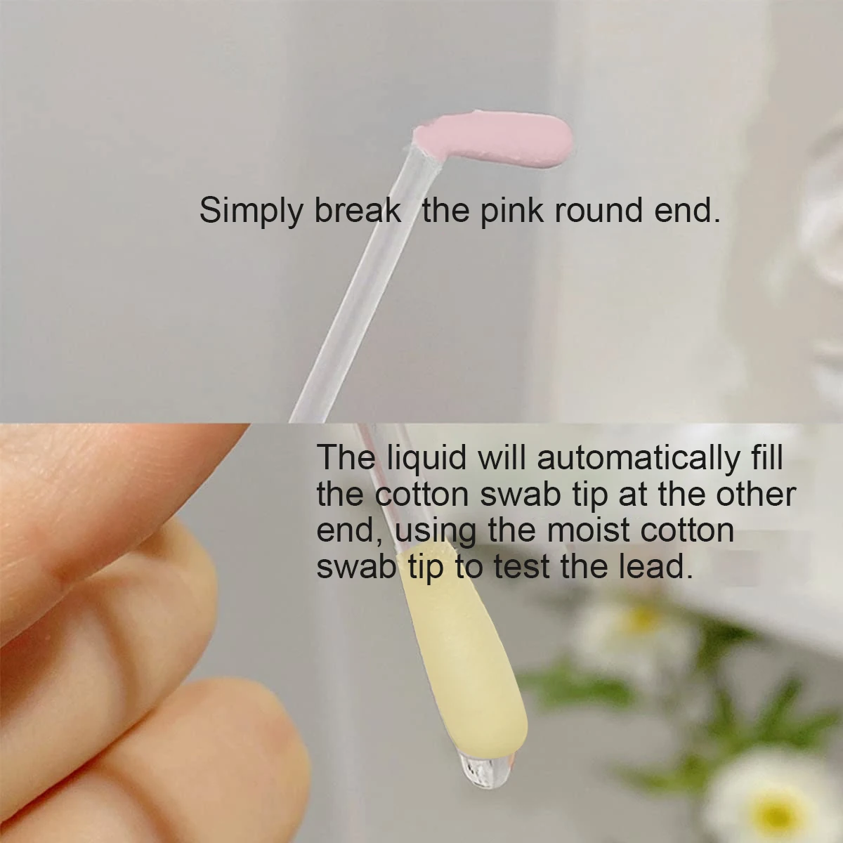10 Pcs 30 Seconds Instant Results Lead Test Kit Home Instant Test Swabs