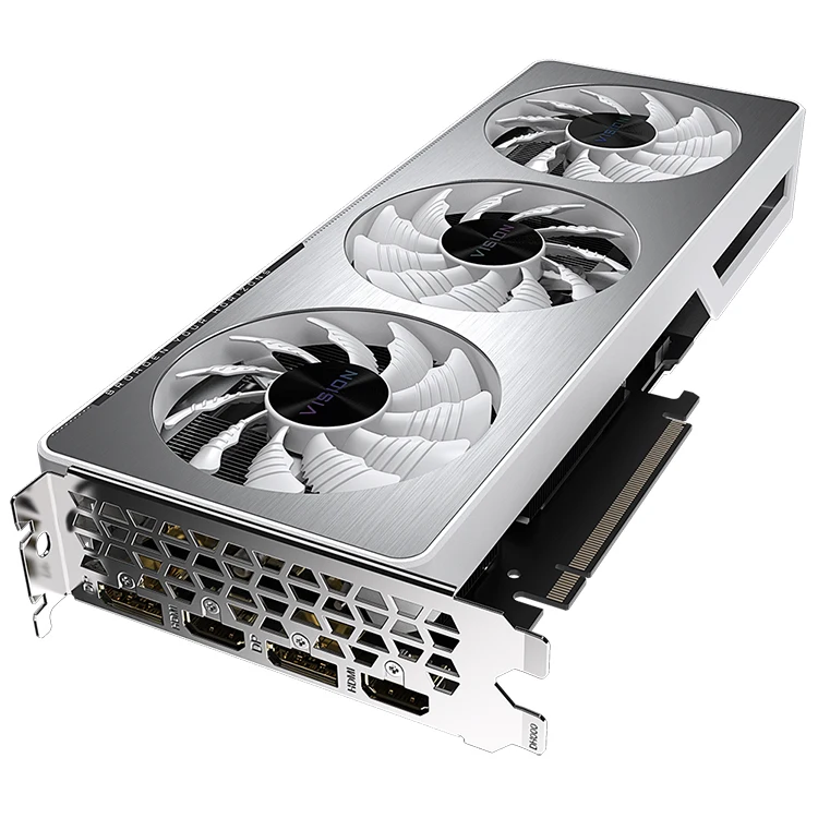 GIGABYTE GeForce RTX 3060 VISION OC 12G Used Gaming Graphics Card with 12GB GDDR6 192 Bit Memory Used for Desktop