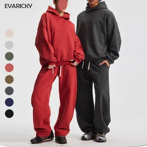 430gsm Fleece Windproof Four-Way Stretch Unisex Hoodies Custom Print Embroidery Logo Men Sweatshirt Pullover Heavyweight