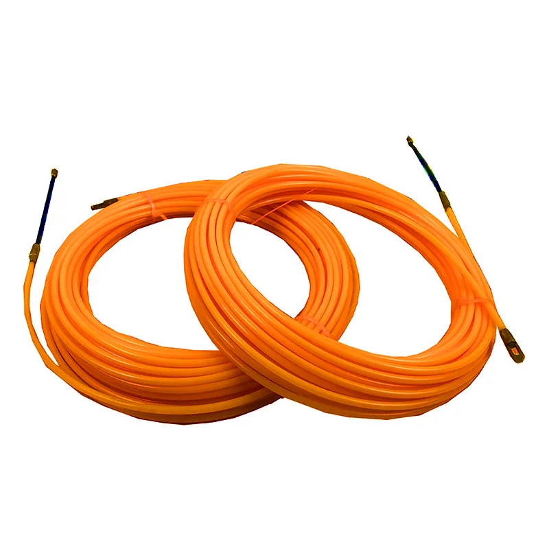 4mm 20m Wire Rope Puller Electrical Spring Wire Threader Fish Tape Nylon  Fiberglass Cable Wire Puller - China Wire Rope Puller, Wire Cable Puller
