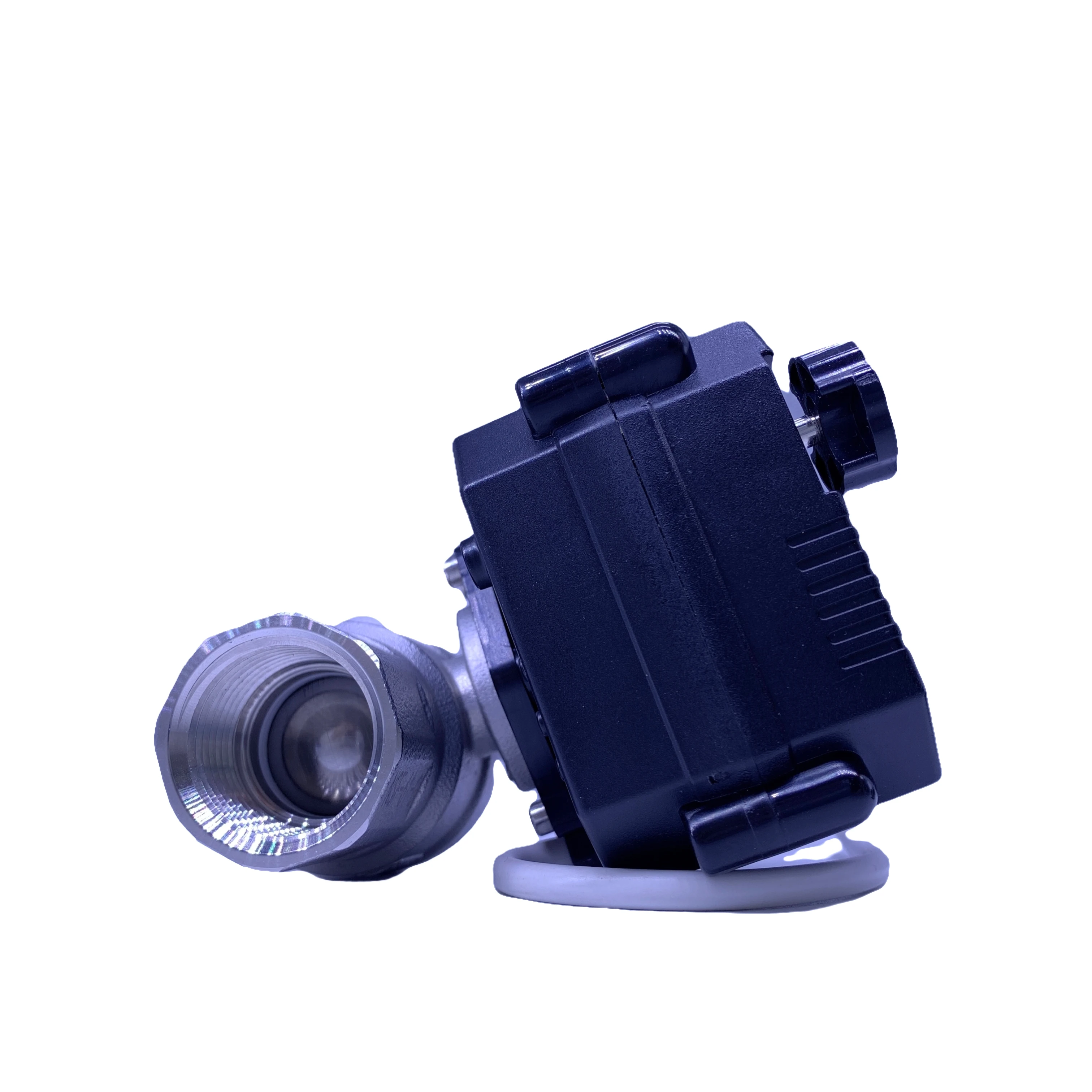 TOYI Two Way Override Control Valves Motorized Ball Valve Stainless Steel Ball Valve for Charging Pile