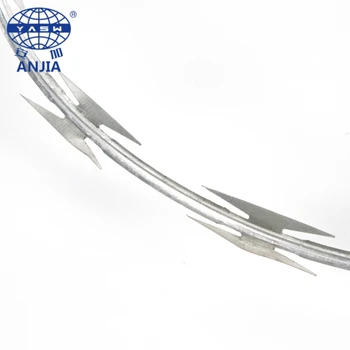 Customized High Quality User-friendly Razor Wire Protection Hot Dip Galvanized Steel Coil Price Hot Galvanized Threaded Rod
