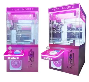 Coin Operated Tide House Claw Crane Machine Arcade Game Claw Plush Toys Prize Vending Machine Mini Claw Machine