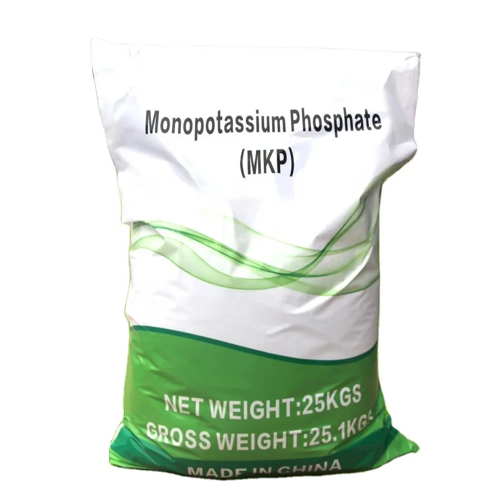 White Crystal Monobasic Potassium Phosphate 0-52-34 KH2PO4 with Competitive Pricing Feed Grade MKP Monopotassium Phosphate