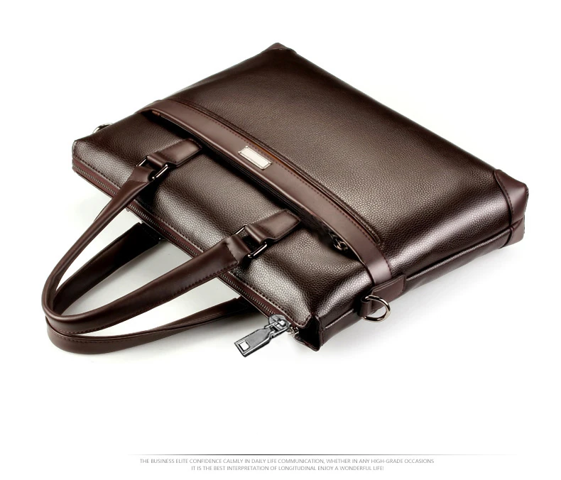 Factory Wholesale Famous Brand Design Men′ S Briefcase Computer Bag  Document Bag Top Original Quality Genuine Leather Material Men′ S Bag -  China Bag and Handbags price