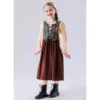 0938 Vestido de cinta para niña
