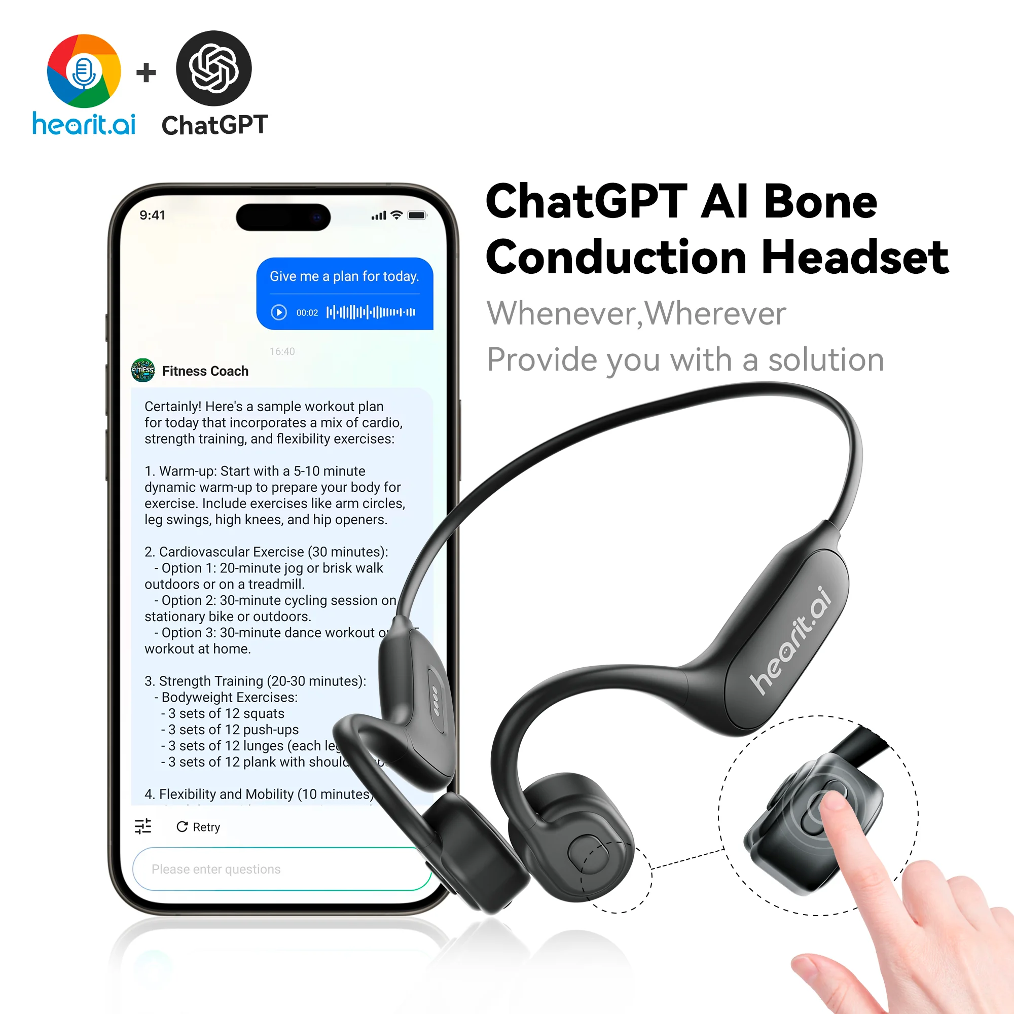 Neural Language Ear Gadgets Instant Translator Smart Recognition Headphones Wireless Headphones Intelligent Voice Headphones
