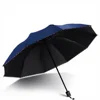Manual edging 10 bones (black glue) - navy blue