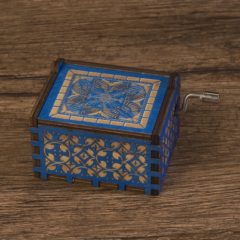 Factory Mini Wood Custom Music Boxes Mechanism Movement Hand Crank Music Box