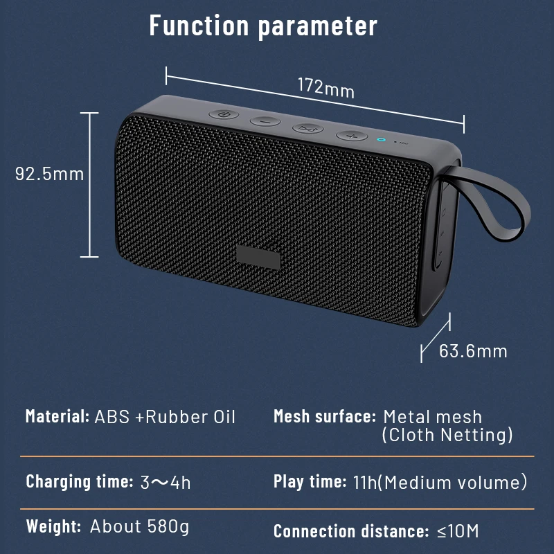 Best Price Outdoor Loud Bass bluetooth Speaker Portable Wireless Speakers