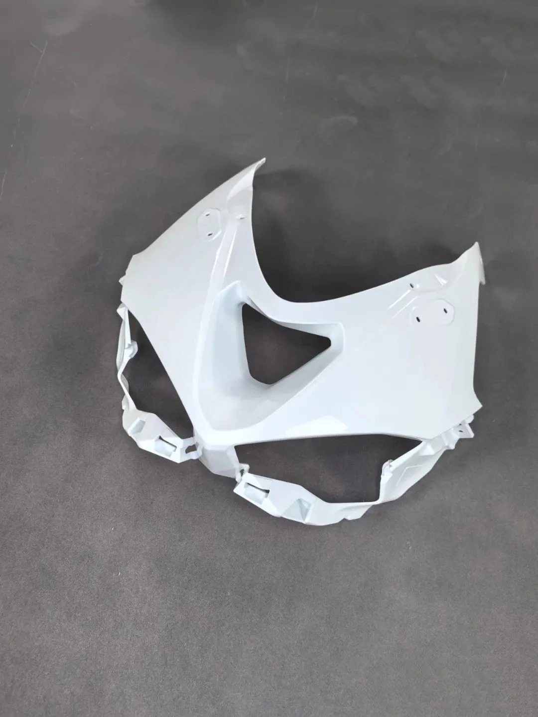 2023-2024 Kawasaki ZX6R OEM White Motorcycle Fairing Kit - Durable