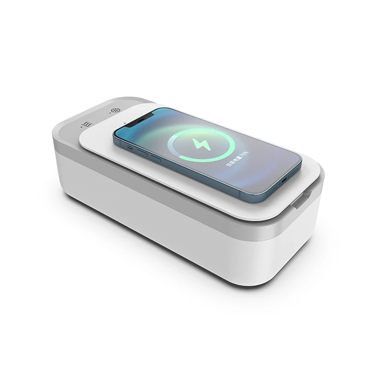 
 Заказное портативное UV-C стерилизатор Мини проектор для домашнего стоматологическую чистку ювелирных изделий очки Ультразвуковой очиститель с функцией беспроводной зарядки  