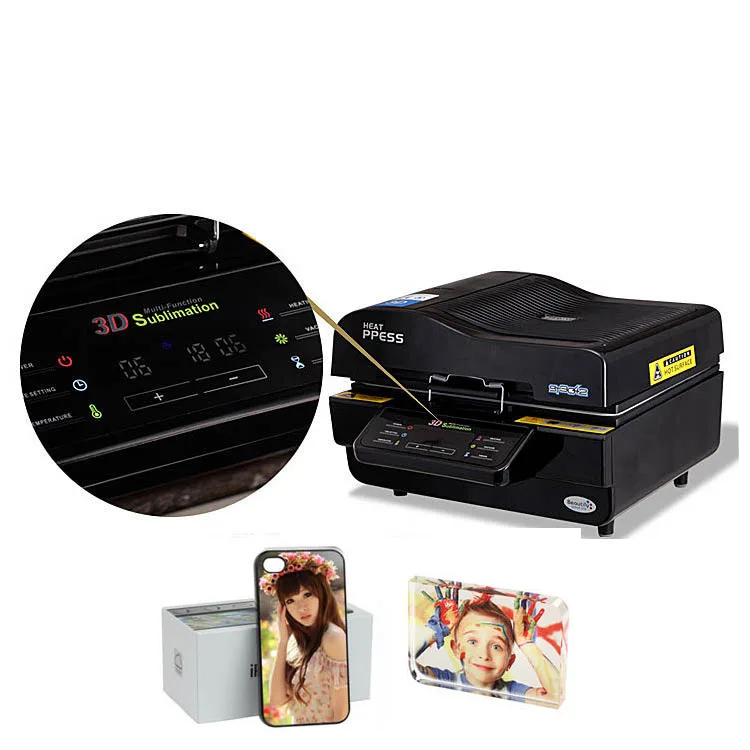 3d Sublimation Vacuum Heat Press 