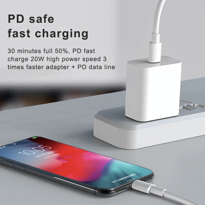 Pd 20w Charger Usbc Original Adapter For Iphone 14 Pro Max Fast