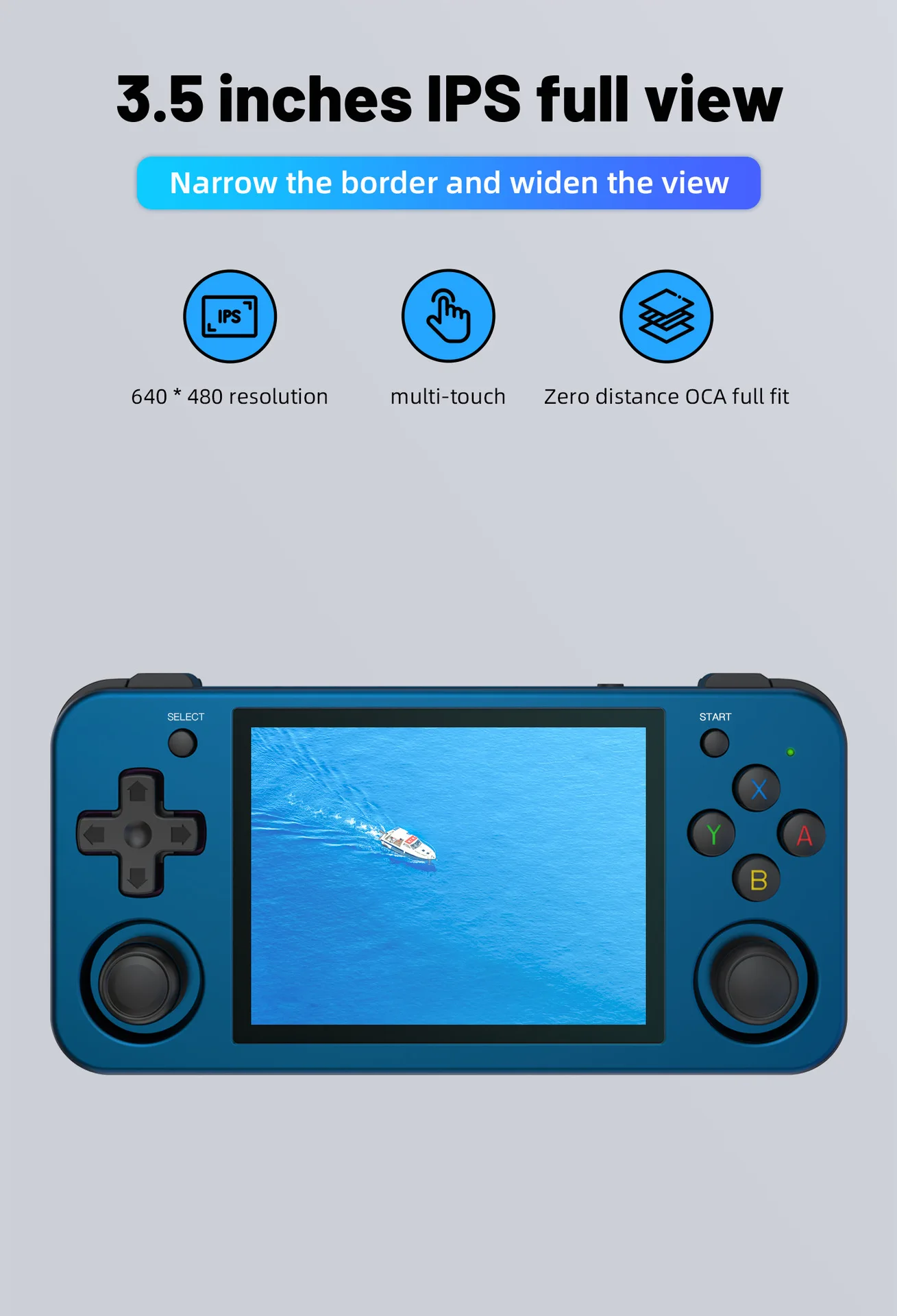 Anbernicポータブルゲーミング3.5インチレトロストリートPs