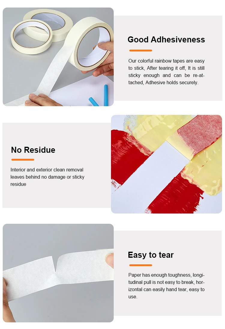 Wholesale Automotive Masking Tape,Pvc Strong Adhesive Crepe Paper