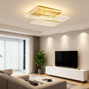JACKSUN Acrylic Ceiling Pendant Lamp for Living Room Master Bedroom Modern Minimalist LED Pendant Light