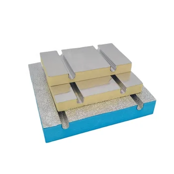 Thermal Efficiency Underfloor Heating Plate XPS Panel Insulate Board With 16mm  Aluminum Barrier  For UFH Pipe
