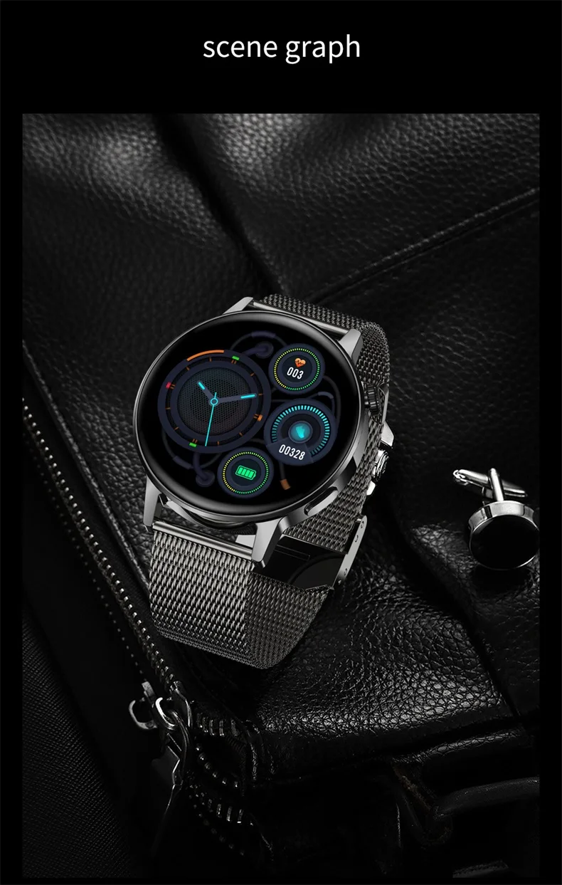 New Ladies Smart Watch AK03 with 1.36inch HD Screen 390*390 BT Call IP67 Waterproof 2022 Smartwatch (18).jpg