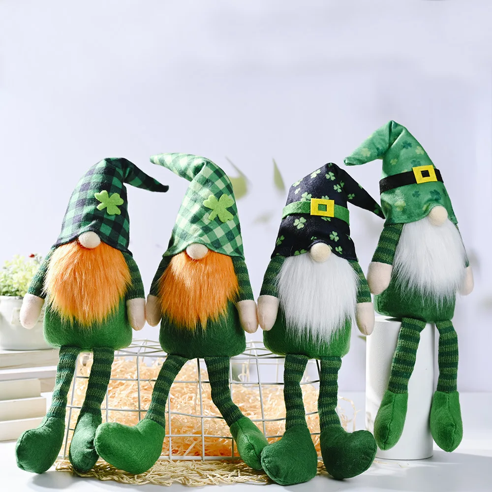 Saint Patricks Day Gnomes Plush Gonk With Long Legs, China Saint ...