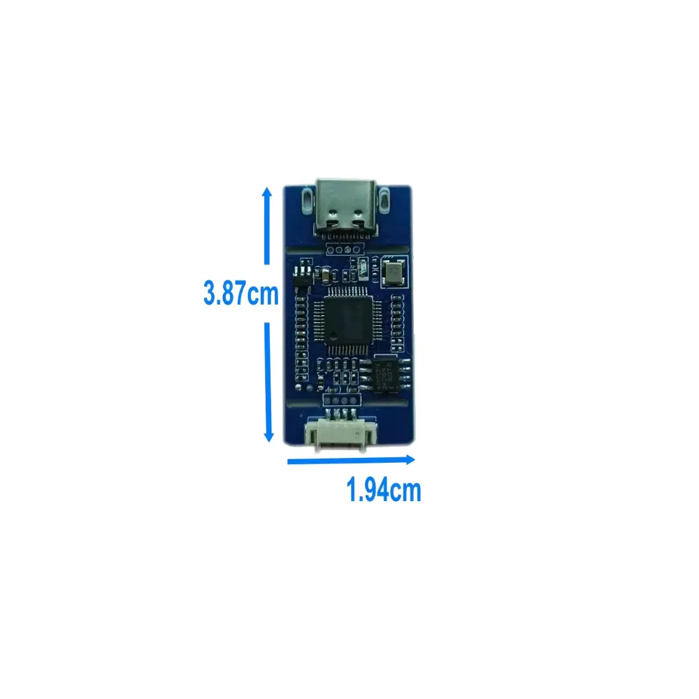 Taidacent Android Linux Analog AV Signal to Digital USB Camera AV to USB Converter CVBS AHD to Type-C USB Converter PCB Board