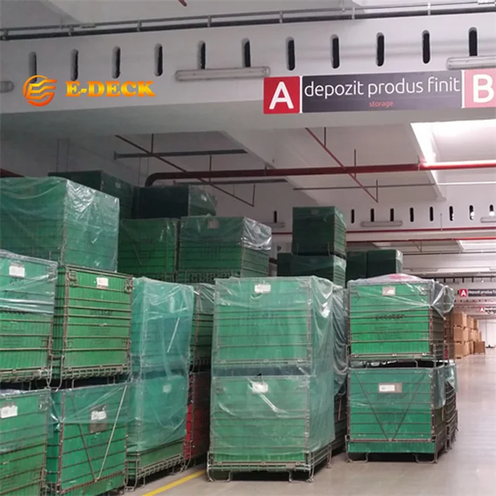 Folded Galvanized Steel Welded Factory Wire Mesh Pallet Assemble Cage for Warehouse