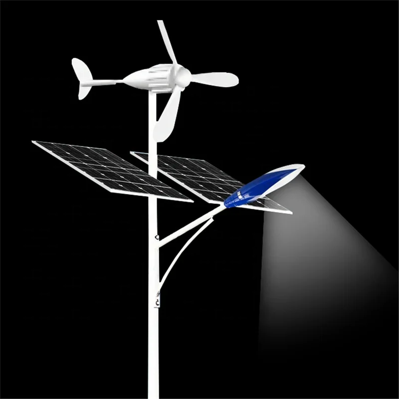 High Efficiency Wind Solar Light System Solar Wind Power Street Lamp