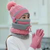 Pink with gloves