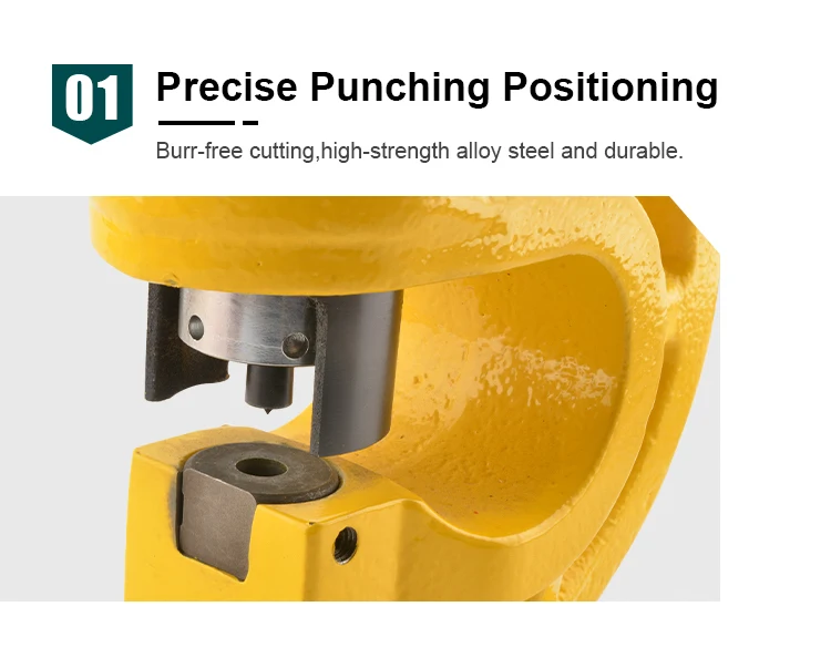 Bus Bar Hydraulic Hole Puncher CH-60L for 10 Mm Max of AL/CU Sheet