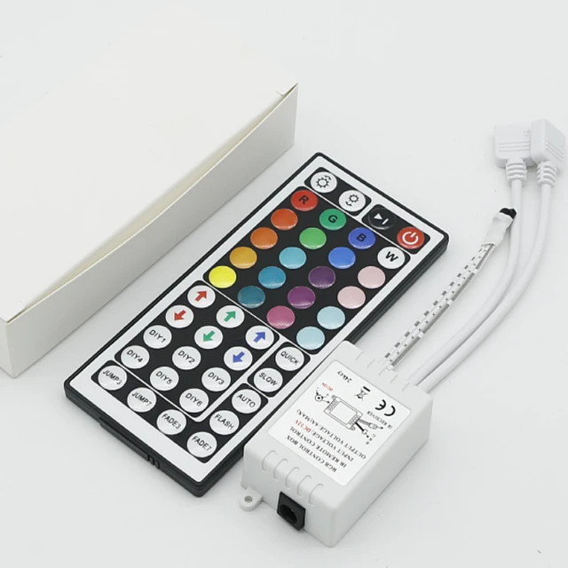 RGB Control Box 44 Key IR Remote Control DC12V for Home Smart Strip Light SMD 5050 3528 2835 LED Strip Light Strip Light