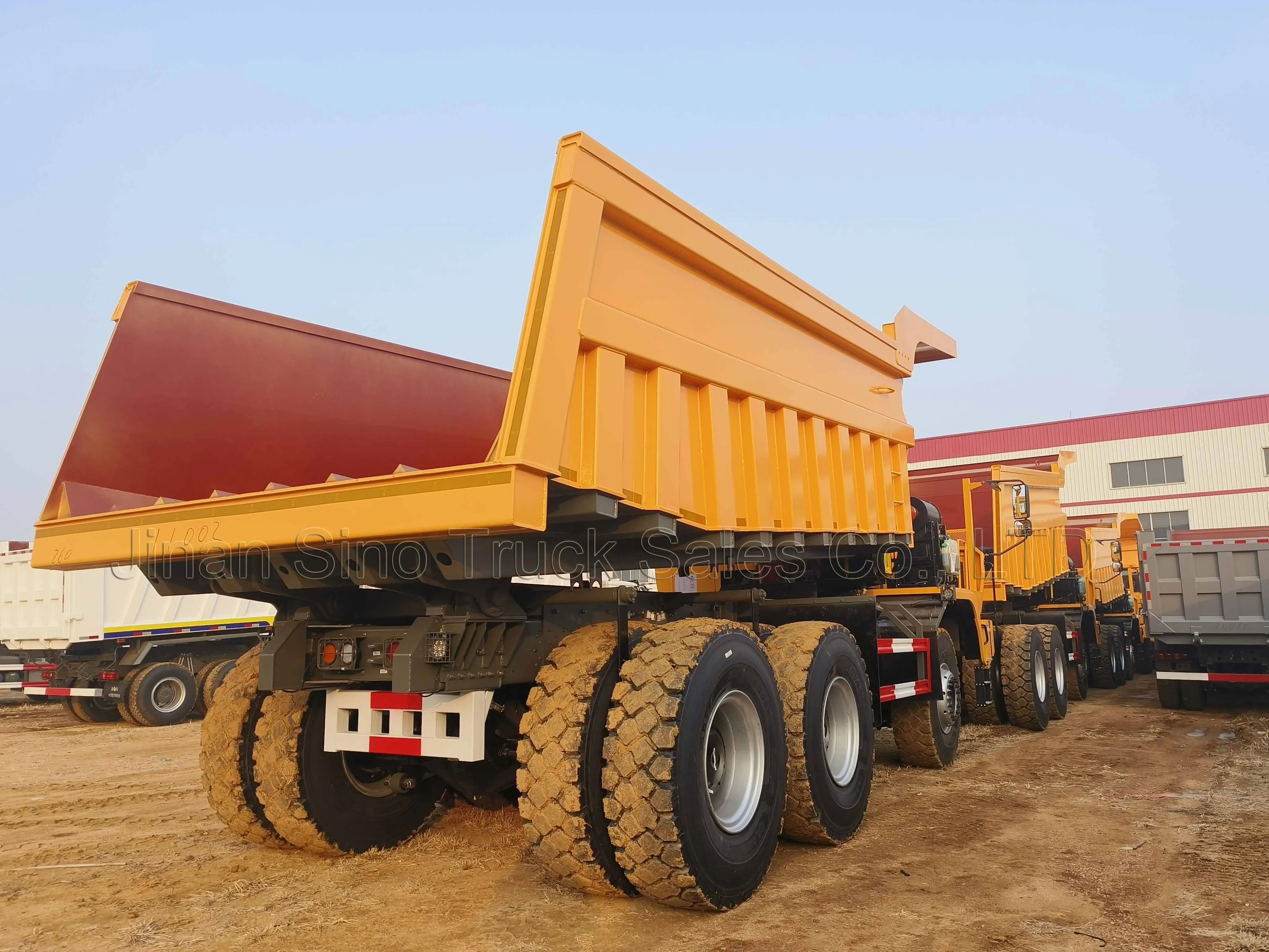 105T Sinotruk Howo Rigid Mining Dump Truck for Sale in DR Congo