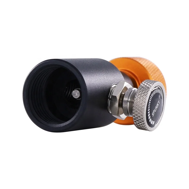 Paintball PCP Remote Hose Fill Adapter CO2 Adapter on / Off With Release Valve