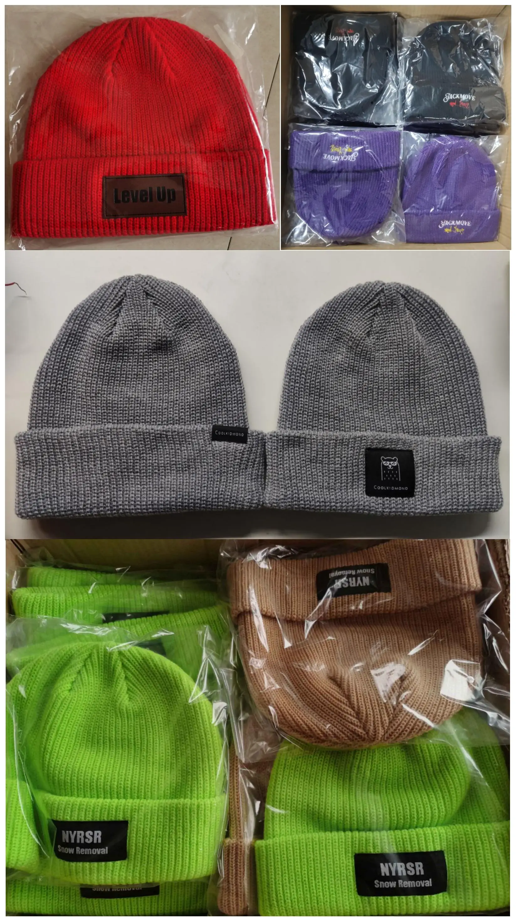 Wholesale Custom Men Beanies Trawler Fisherman Beanie The Winter Hats