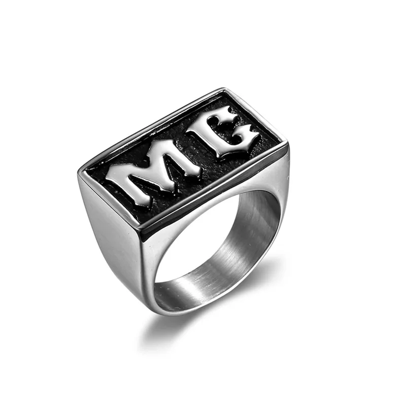 Nautical Biker Style 316L Stainless Steel, Sizes 7-15 Men's Anchor - Foto 3