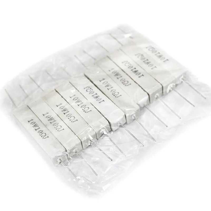 2-Pack 30 Ohm 20W Axial Ceramic Resistors – 30RJ Cement Power Resistors, US Stock