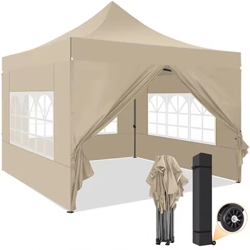 Glamping heavy duty pop up gazebo instant party tent canopy advertising event outdoor trade show tent