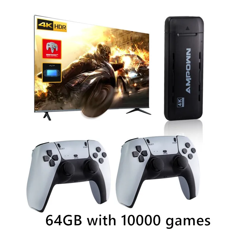 u9 wireless 4k game stick with