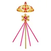 Rose red crown stick