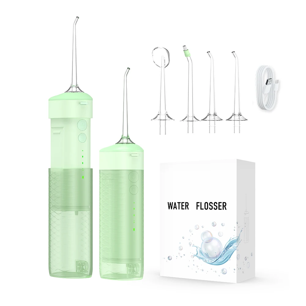 Rechargeable Portable 250ml Cordless Water Flosser Oral Irrigator Dental Private Label Teeth Cleaner Water Flosser