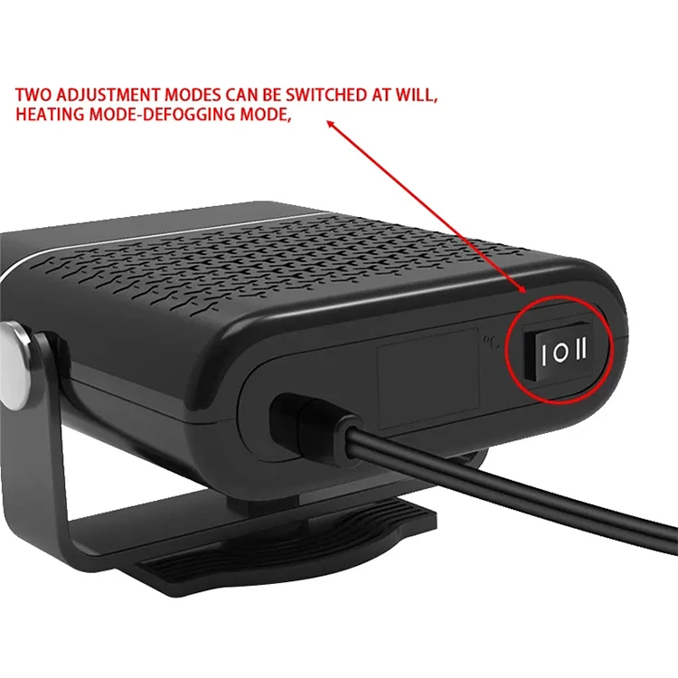 Вращение на 360 градусов портативный автомобильный обогреватель с углом наклона 36 2 в 1 для