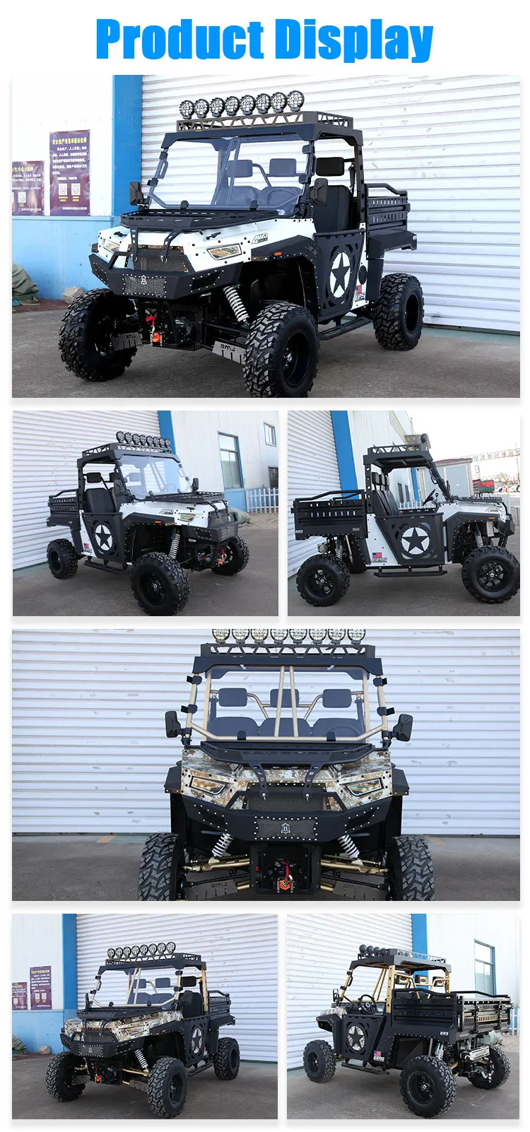 China Utvs 4x4 1000cc Dune Buggy Utility Terrain Vehicle Farm Utvs for Sale