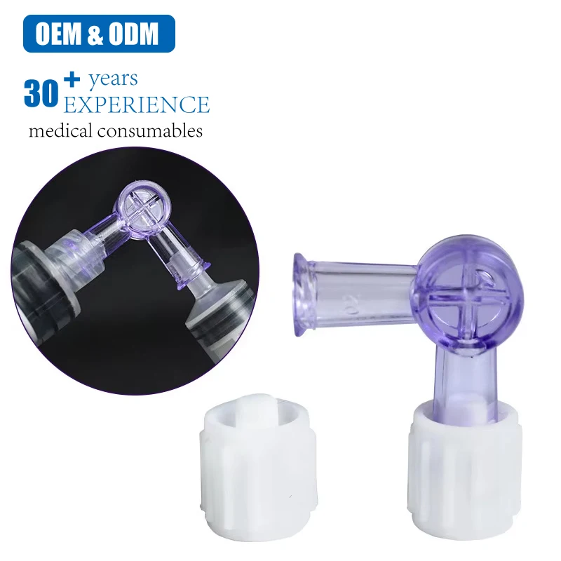 Unimaster Medical Consumables Luer Lock Connector Plastic High Sensitivity Coupler Transfer Syringe Connector