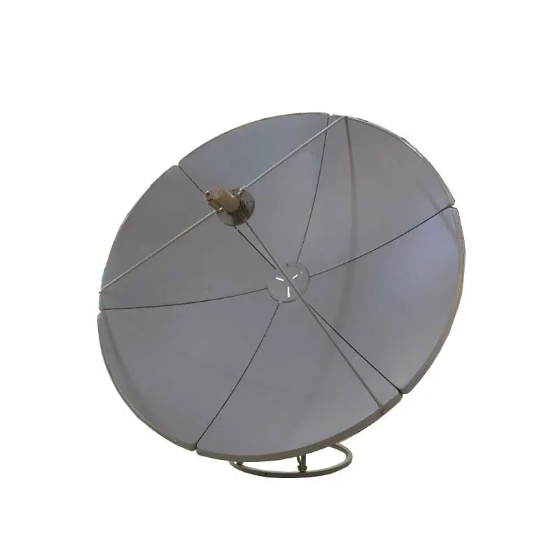 Solid Dish 8 Feet c Band  2.4m Satellite Dish Antenna Satellite Receiver TV Antenna Prime Focus