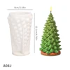 A08J Christmas Tree Mold White