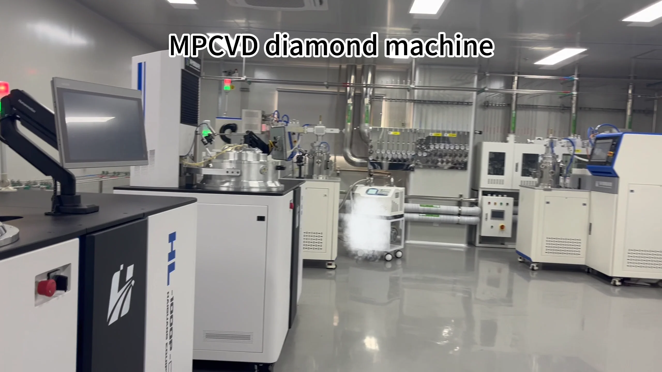 10kw Magnetron Microwave 100mm Lab Grown Diamond Cvd Growth Mpcvd ...